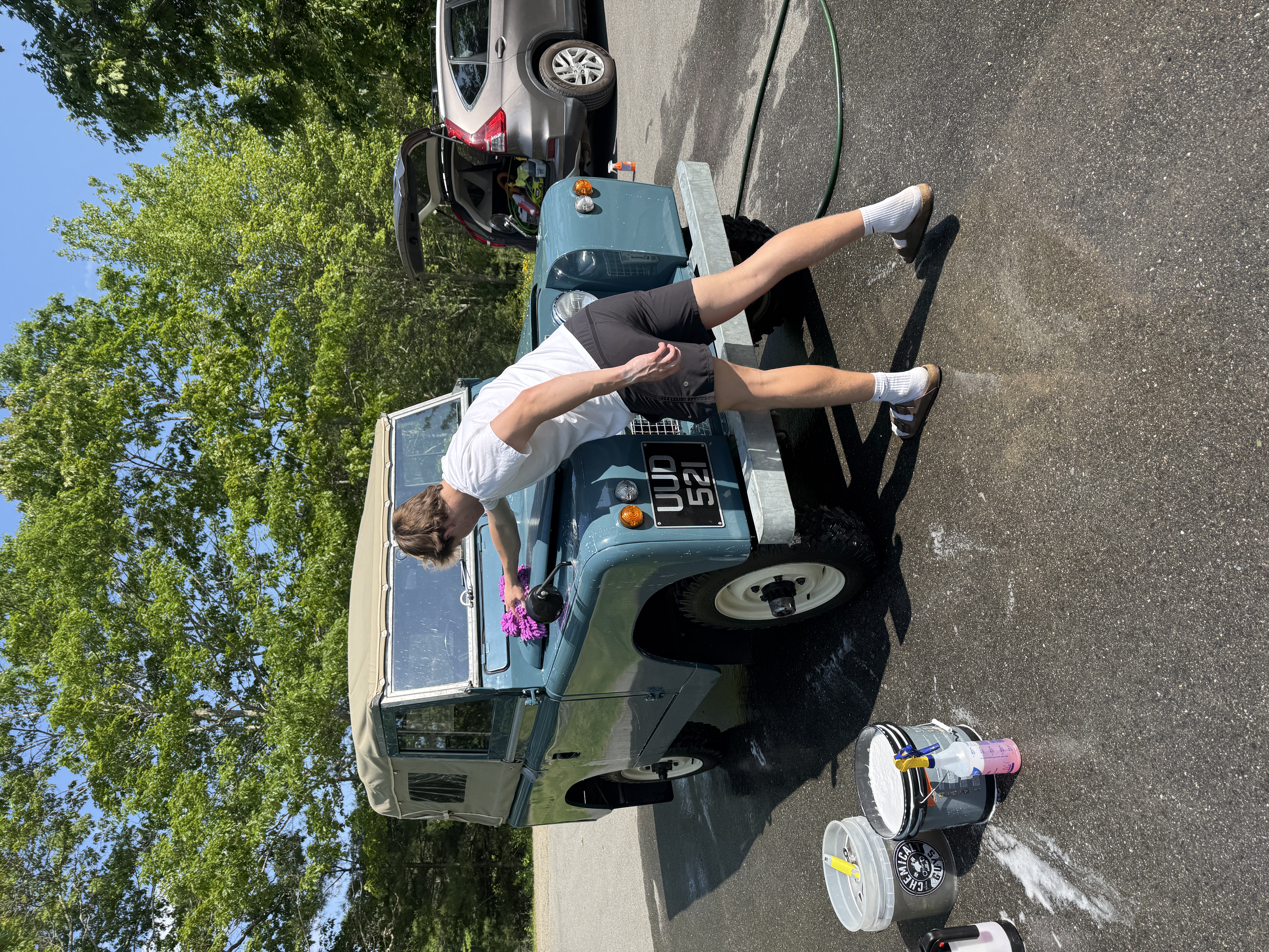 Land Rover exterior detail