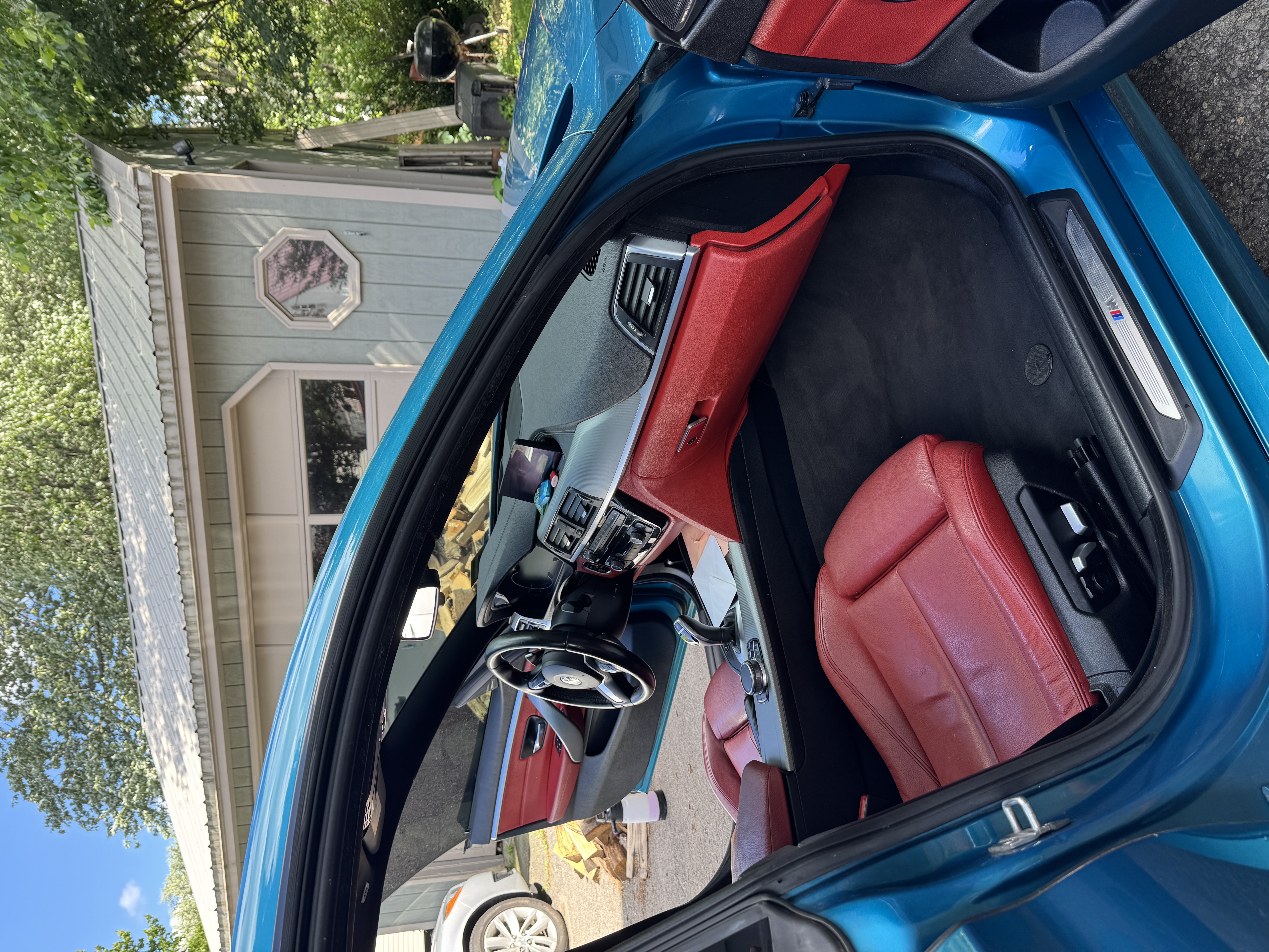 BMW interior detail